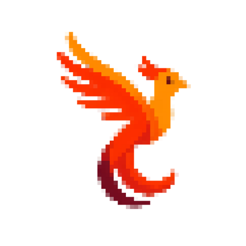 Pixelated Phoenix